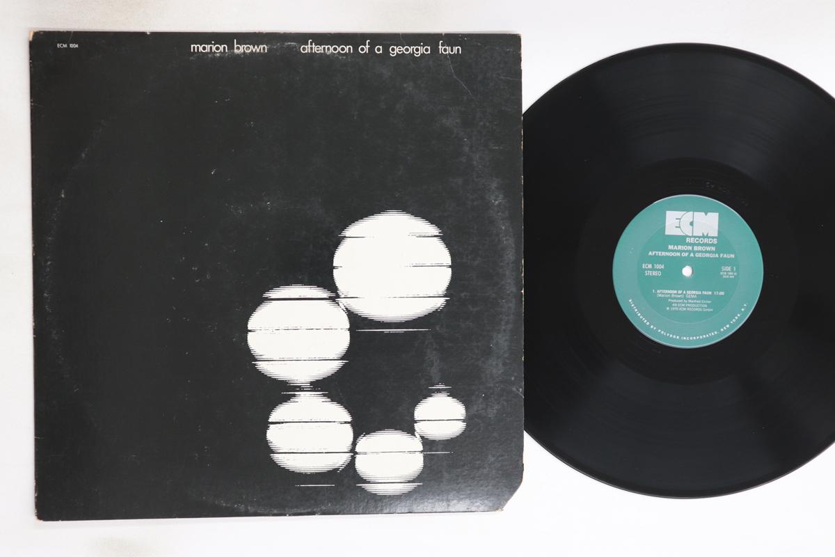 

LP Record MARION BROWN - Afternoon Of A Georgia Faun ECM1004 ECM Records 1970 US Jazz Used