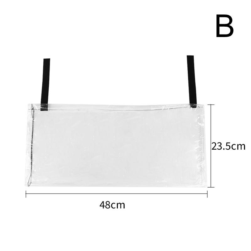 Ev Charger Port Rainproof Protector Cover, Magnetic Electric Car Charger Plug Cover, Outdoor Waterproof Durable, Transparent B