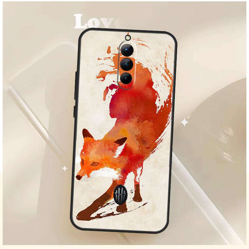 

Cute Animal Fox Case For ZTE Nubia Red Magic 10 Air 6S 7S 6 7 For RedMagic 11 10 9 8 9S 8S 10S Pro Plus Cover Red Magic 7