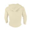 Men's Hooded T-shirt Solid Color Cotton And Linen Men's Casual Long-sleeved Top