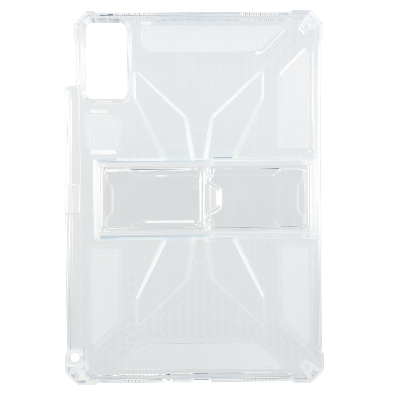 

For Xiaomi Redmi Pad SE Clear Case Kickstand Shockproof TPU+PC Tablet Cover with Pen Slot A