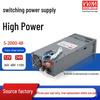 Mingwei 2000W High Power AC To DC Power Supply: 48V, 24V, 36V, 60V, 72V, 110V.