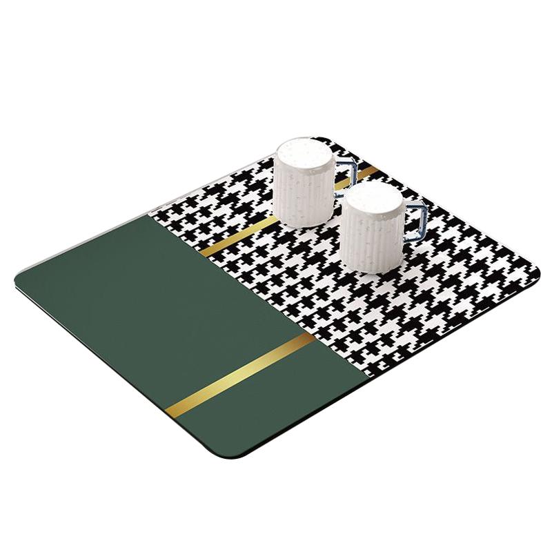 

30x40cm Absorbent Drainage Dish Drying Mat Tableware Draining Pad M
