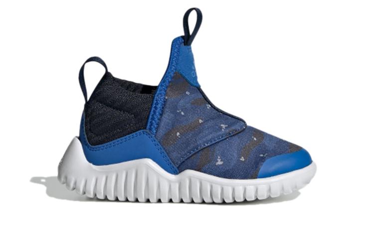adidas Rapidazen I Low Top Toddler Shoes Blue White Black Infant And Toddler EE9332