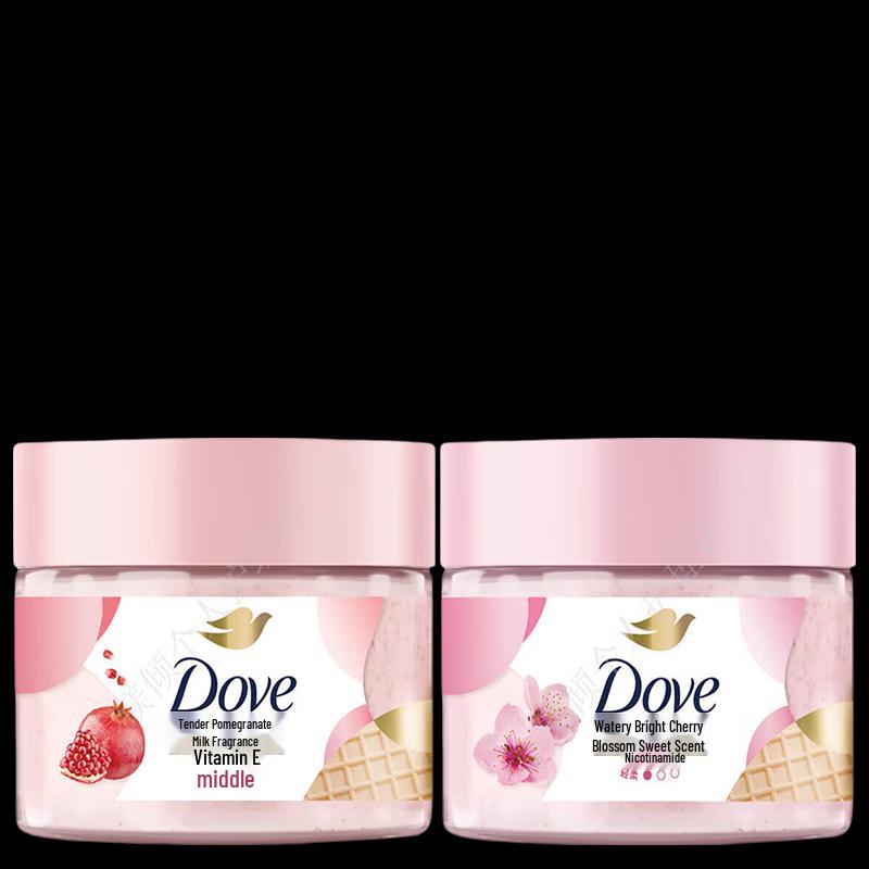 Dove Gentle Moisturizing Body Scrub Twin Pack