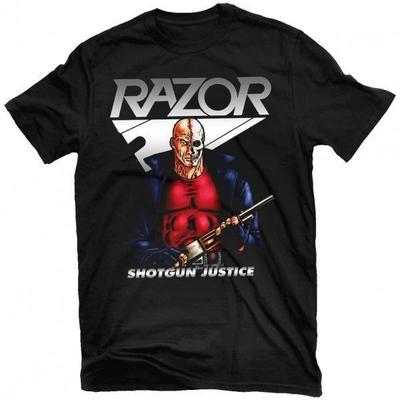 Vtg Razor Shotgun Justice Shirt Unisex S To 5XL  TR230 Unisex T-Shirt