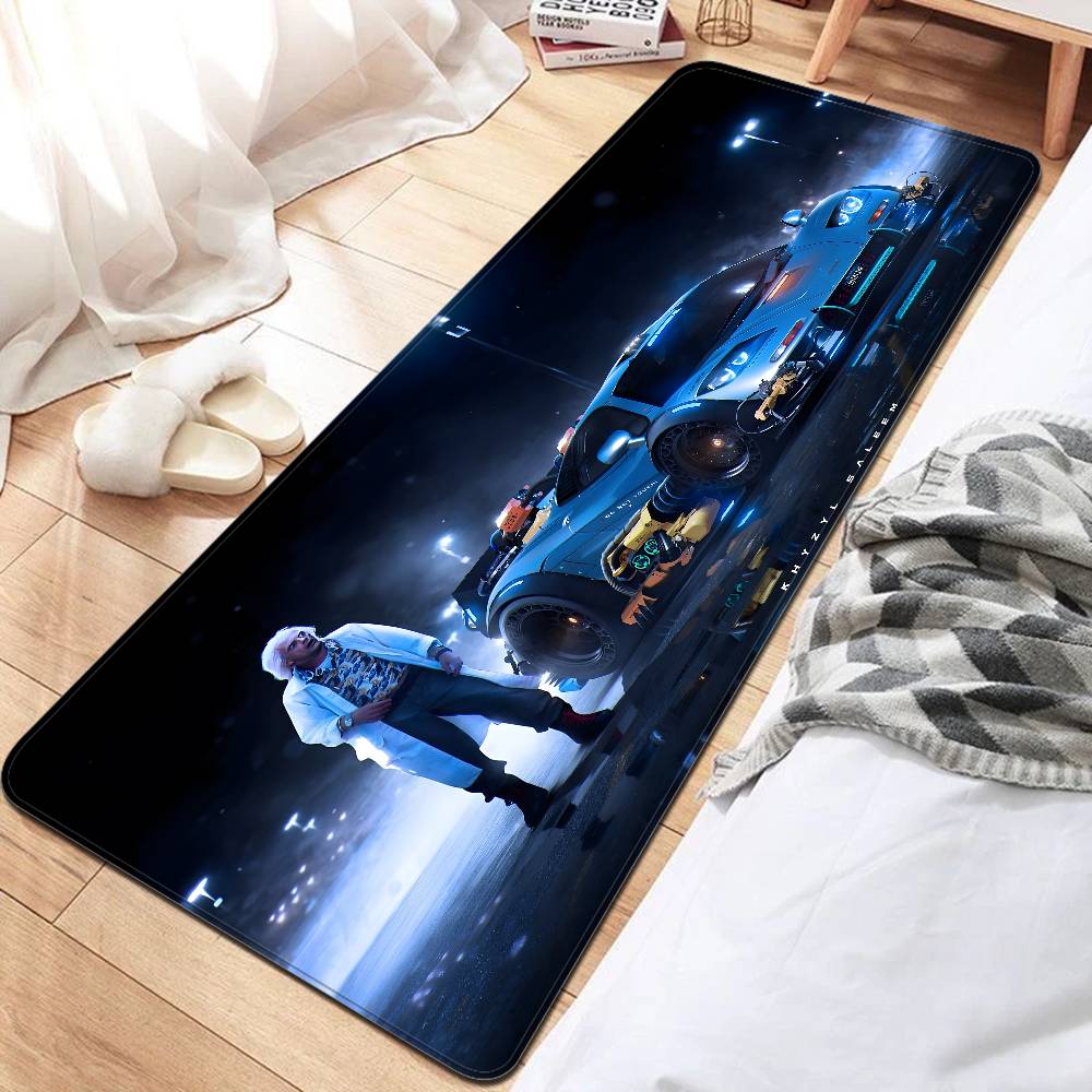 Movie B-Back To The Future Game Bathroom Mat Kids Room Bedroom Decoration Balcony Anti-Slip Doormat Living Room Welcome Rug
