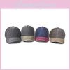 Color Lightweight Block Cotton Washed Vintage Baseball Cap For Activities Summer