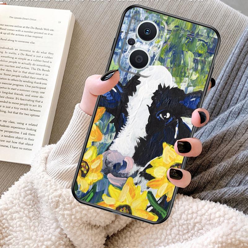 

Cute Highland Cow Case For OPPO Reno 13F 13 12 F 11 8T 7 8 10 Pro OPPO Find X8 X6 Pro X3 X5 Lite Cover Fundas OPPO Reno12 F