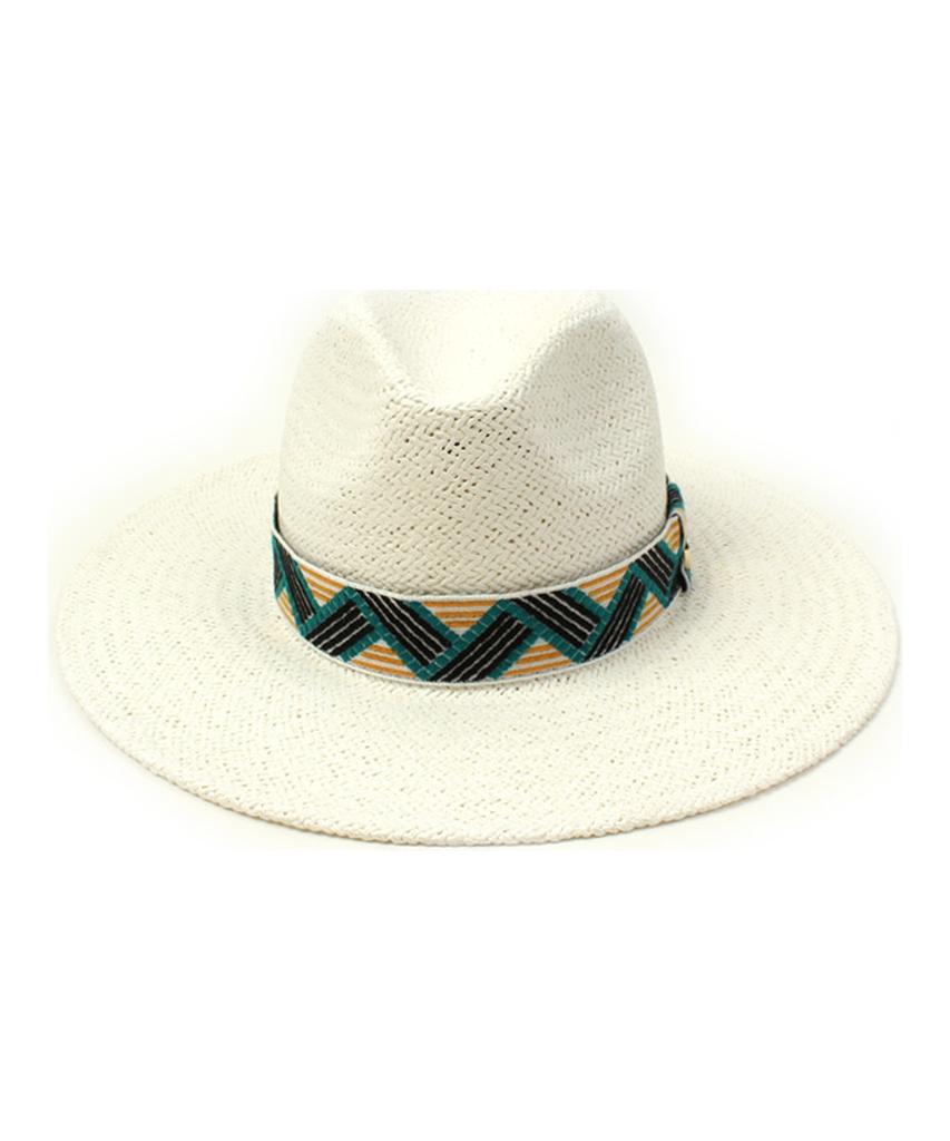 Yunibeosyeolkemiseuteuli Cool Line Swing White Fedora Summer Fedora