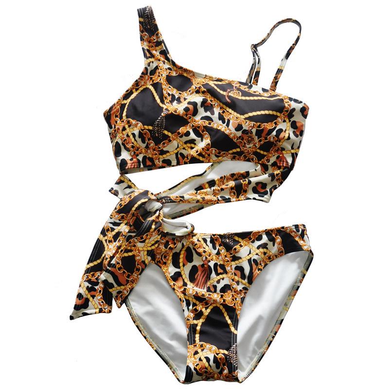 

2025 Hanligu Sexy Gathered Swimsuit, Smart+Sexy Korean Style Bikini Extra Large