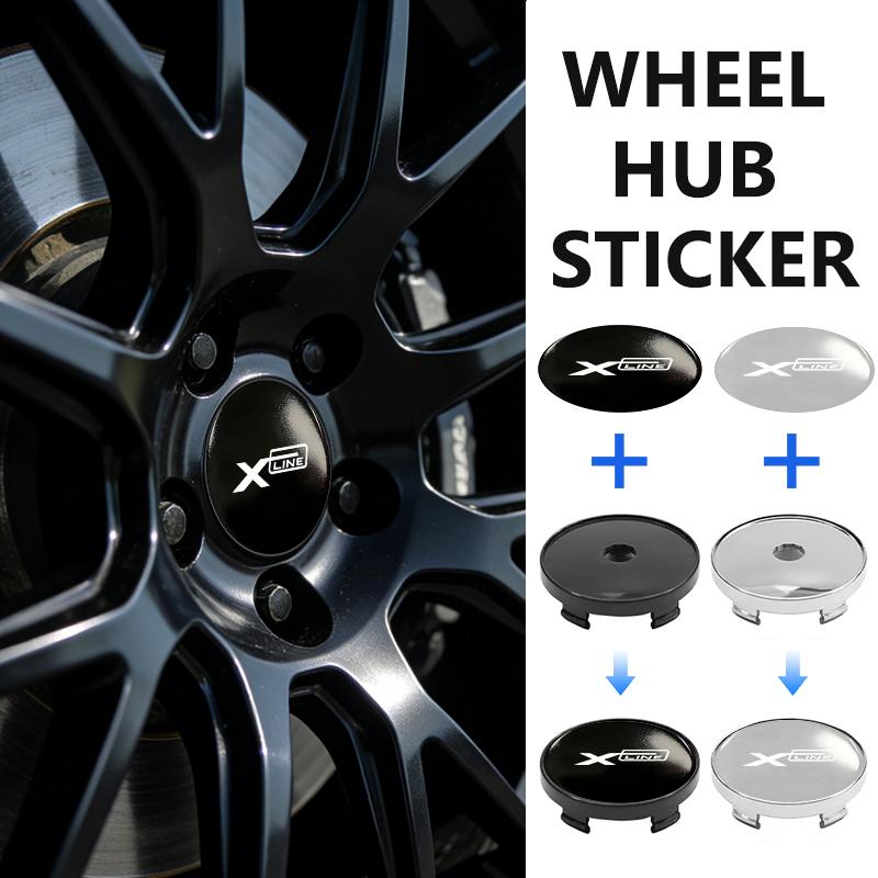 4pcs Car Wheel Center Hub Cap 60mm Universal Anti-Scratch Hub Protector For KIA EV6 Stinger RIO Sorento Picanto Ceed Borrego
