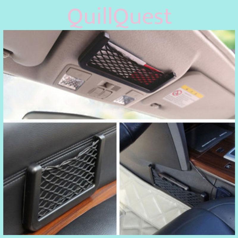 Versatile Universal Car Seat Side Back Net Storage Bag For Effortless Organization
