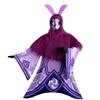 Genshin Impact Cosplay Water Fire Ice Thunder Attribute Abyss Mage Cosplay Costume Mask Headband Halloween Party Cape Outfits
