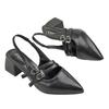 Fashion Plus Size 2025 Slingbacks Women's High Heel Elegant Pointed Toe Chunky Heels Buckle Slip On Pumps for Fashion Office & Dress