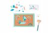 BS Toys Wooden Nail Painting Set with Worktop