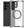 For Samsung Galaxy S24 Ultra Case Honeycomb TPU+PC Cell Phone Cover Magnetic Case