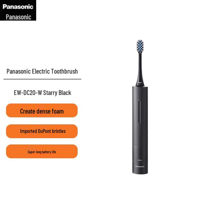 

Panasonic EW-DC20 Sonic Electric Toothbrush with Touchscreen