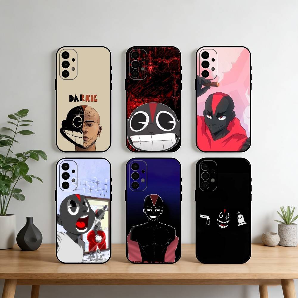 Where Is DarkieS Lil Darkie Phone Case For Samsung S25,S24,S21,S22,S23,S30,Ultra,S20,Plus,Fe,Note,10,9,5G Black Cover