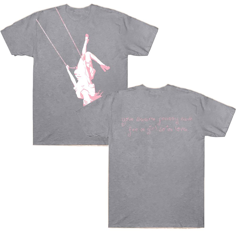 

Swing Oversized Graphic Tshirt Olivia You Seem Pretty Sad for A Girl So in Love Fashion Short Women T Shirt Aesthetic Y2k 4XL