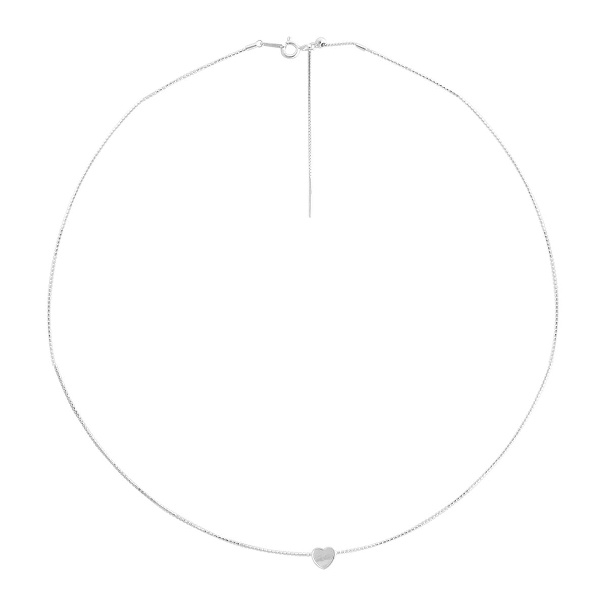 

Срібне кольє з натуральним перламутром, вага виробу 2,63 гр (2190639) 40-45cm білий