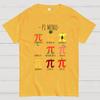Pi Menu Math Teacher Nerd T-Shirt
