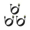 Thin Silicone 8K60hz 1080p Camera Cable Fast Speed 48Gbps 90 Degree Angle option For Cameras Tablets