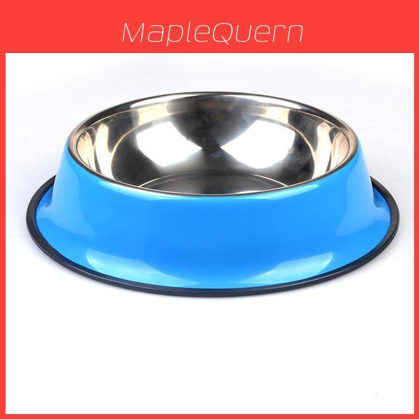 Premium Quality Posh Paws Non-slip Stainless Steel Cat And Dog Feeding Dish Bowl
