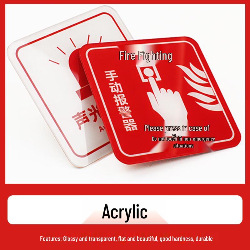 Brangdy Fire Alarm Button Sign