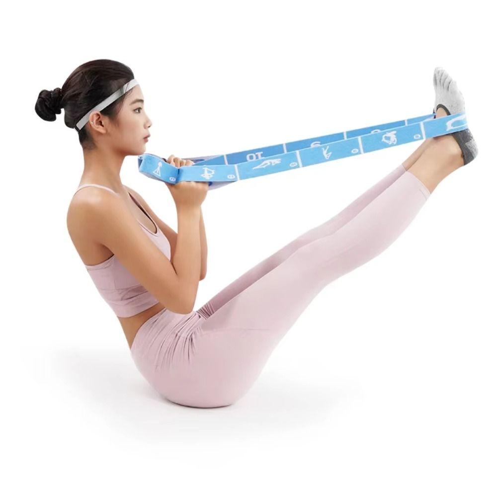 Stretch Strap Yoga Strap Elastic Band Nylon Fitness Exercise Pull Strap  Exercise