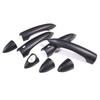 Matte Black Outer Door Handle Cover Trim For Alfa Romeo Giulia /Stelvio 2017-20