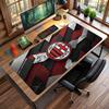Tappetino per Mouse Grande Stampato AC Milan, Tappetino Morbido in Gomma Antiscivolo per Scrivania da Gioco per Ufficio Laptop Computer Decorazione