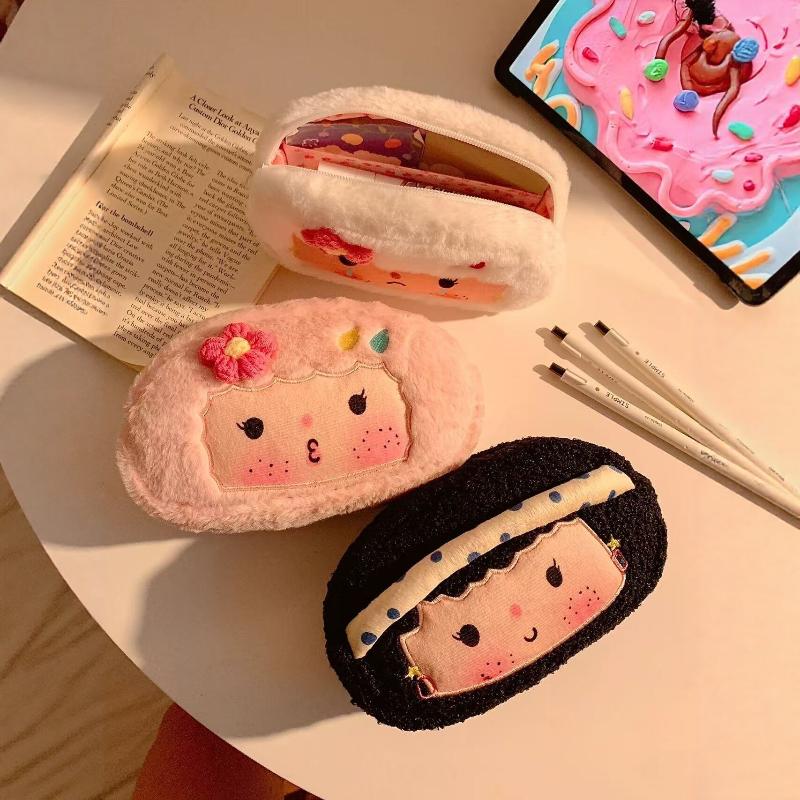 Portable Pencil Case Large Capacity Stationery Pouch Stationery Storage Bag Back To School