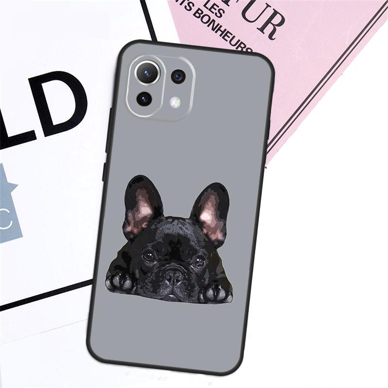 French Bulldog Dog Case For Xiaomi 13T Pro 13 14 Ultra 12T 11T 12 Lite POCO X6 Pro X3 X4 X5 F3 M5s M6 F5 Cover
