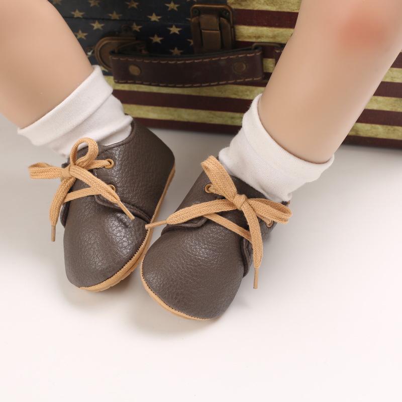 Soft Sole Leather Baby Shoes for Infants/Toddlers - Unisex Spring/Autumn Indoor/Outdoor Walkers