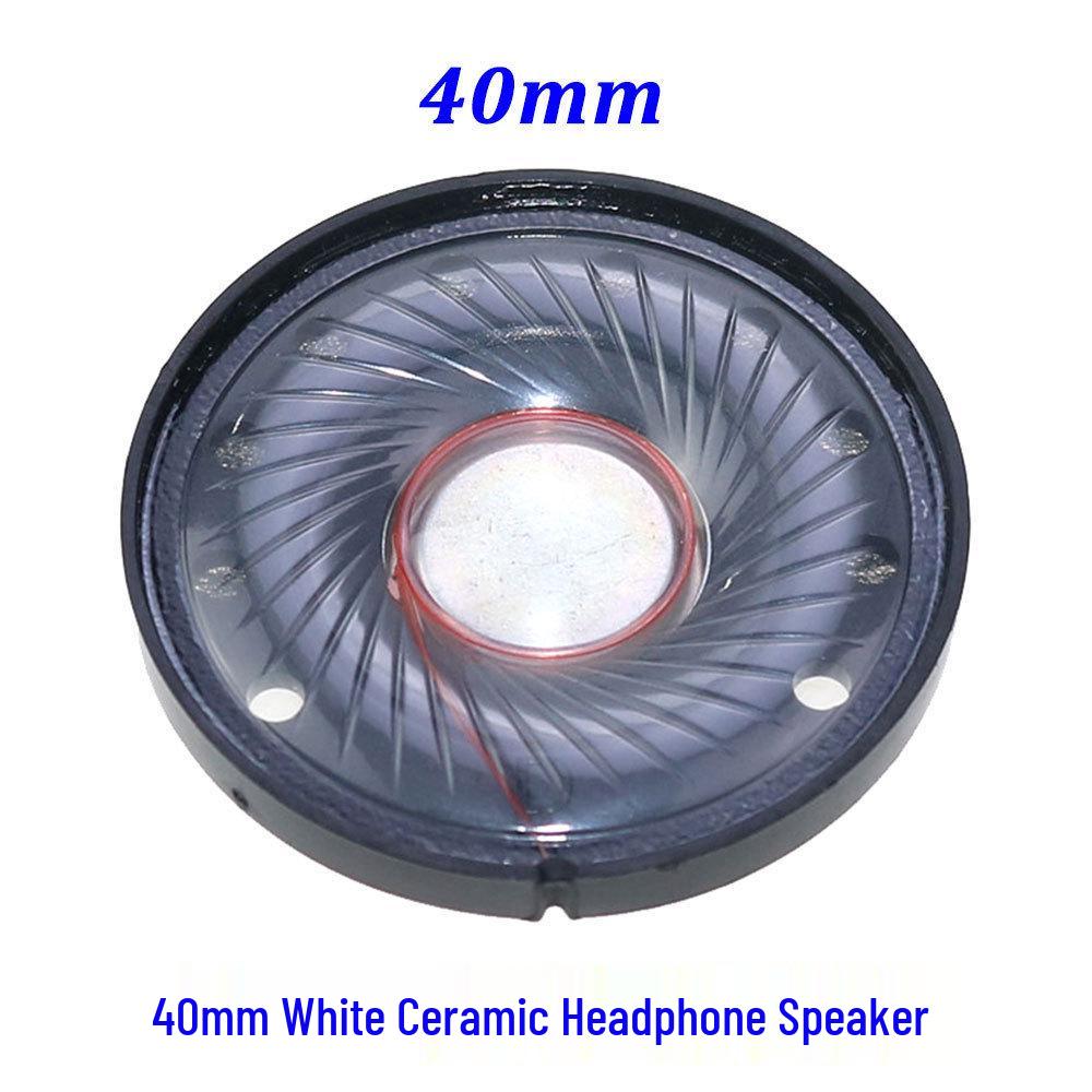 27/30/40/50mm Bluetooth Headphone Speaker Unit with Cover, 32 Ohm, Head-mounted Loudspeaker