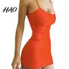 Solid Color Dress Women Slip for Club Party Beach Spaghetti Strap Sheath Slim Fit Bodycon Sleeveless Backless Strappy Summer Mini