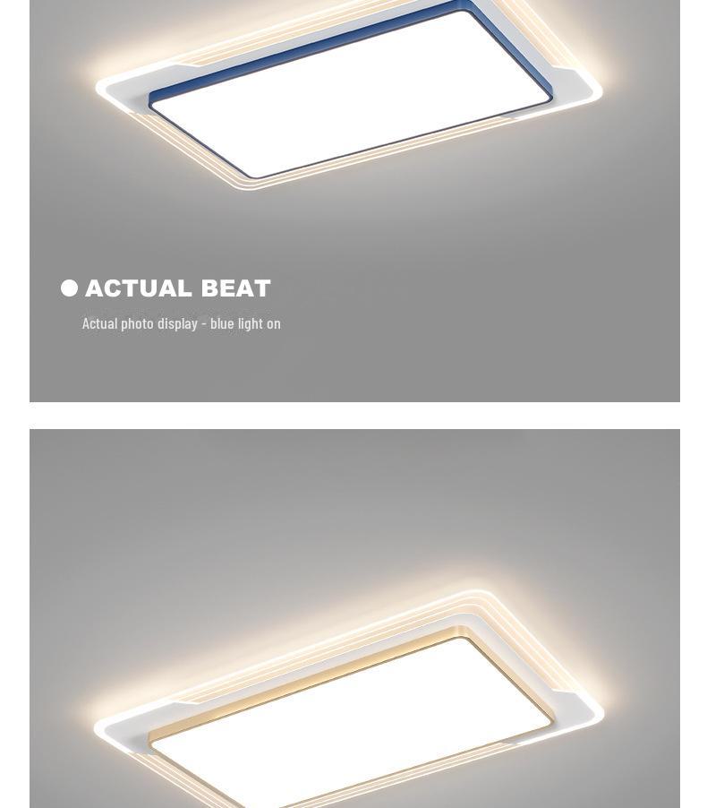 Full Spectrum Eye Protection Ceiling Lamp for Living Room, Study, Bedroom, or Restaurant - 2023 Modern Design.