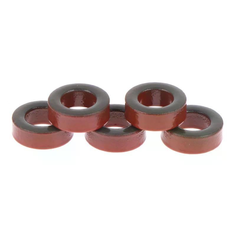 5pcs Cores Ferrite Toroid Core  Micro Metal Small Magnetic Ring Low Permeability Magnetic Ring High Frequency Inductance Core