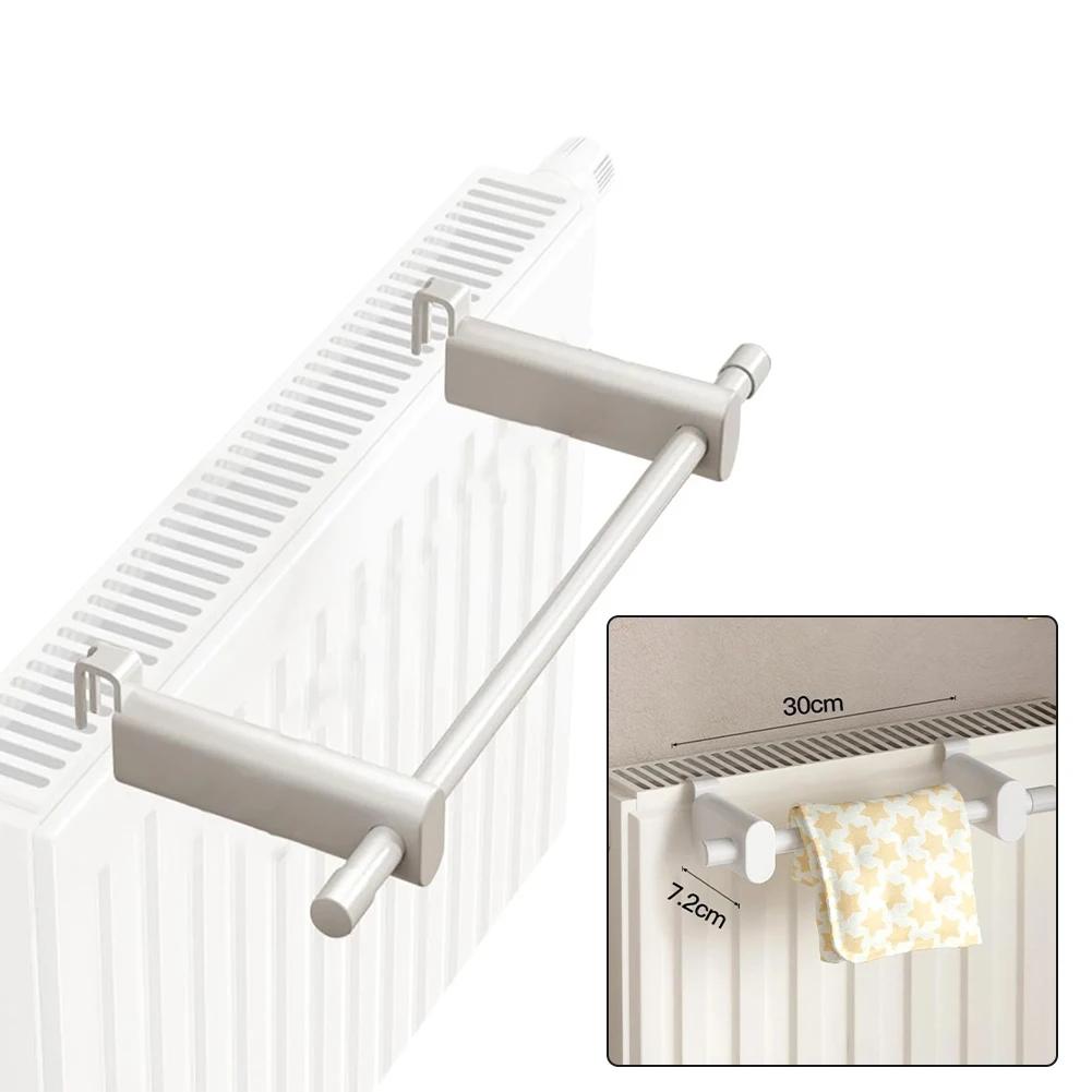 Radiator Towel Rail Heating 30cm Cloth Hanger Storage Holder Bar Rack For Radiator Heating Bathroom Household Supplies