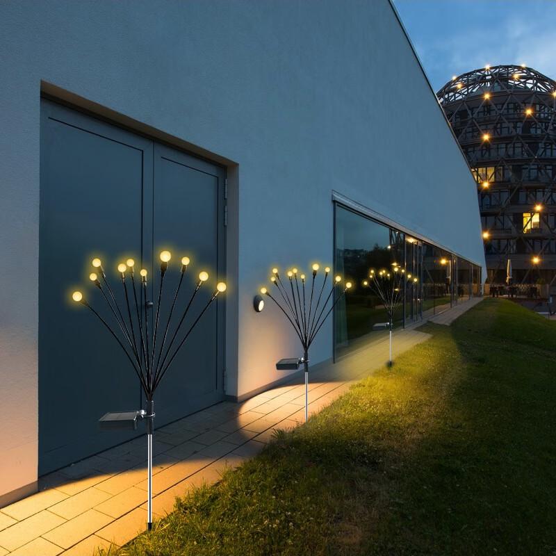 LED Solar Swaying Firefly Garden Lights