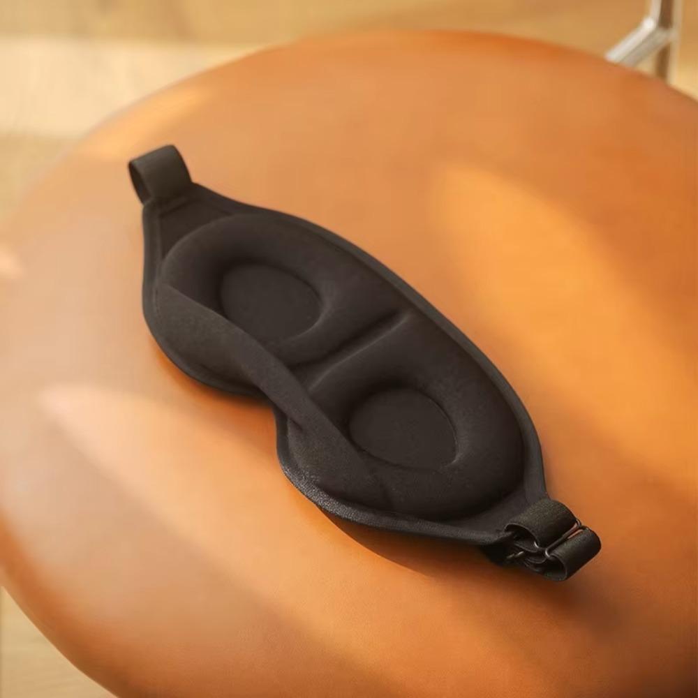 

Breathable Sleeping Mask Pressure Free Capsule Eye Mask Summer 3D Eye Mask Relieve Fatigue чёрный