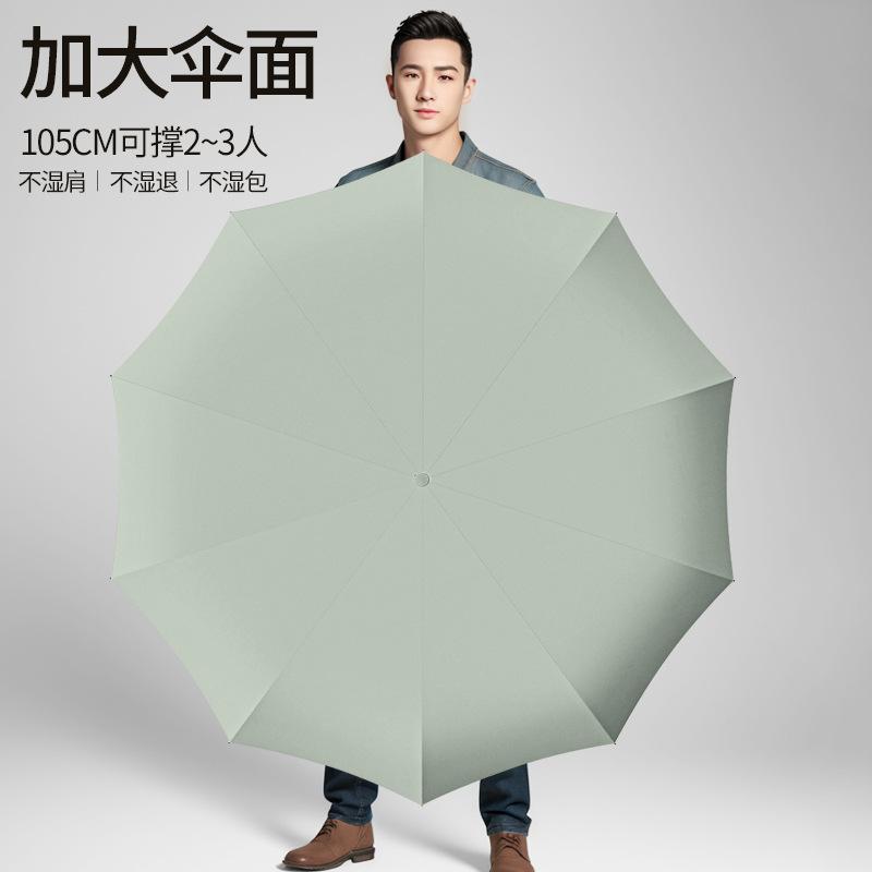 Automatic ring buckle umbrella Portable sun umbrella Sunscreen UV parasol Sunshine and rain dual-purpose male and female folding
