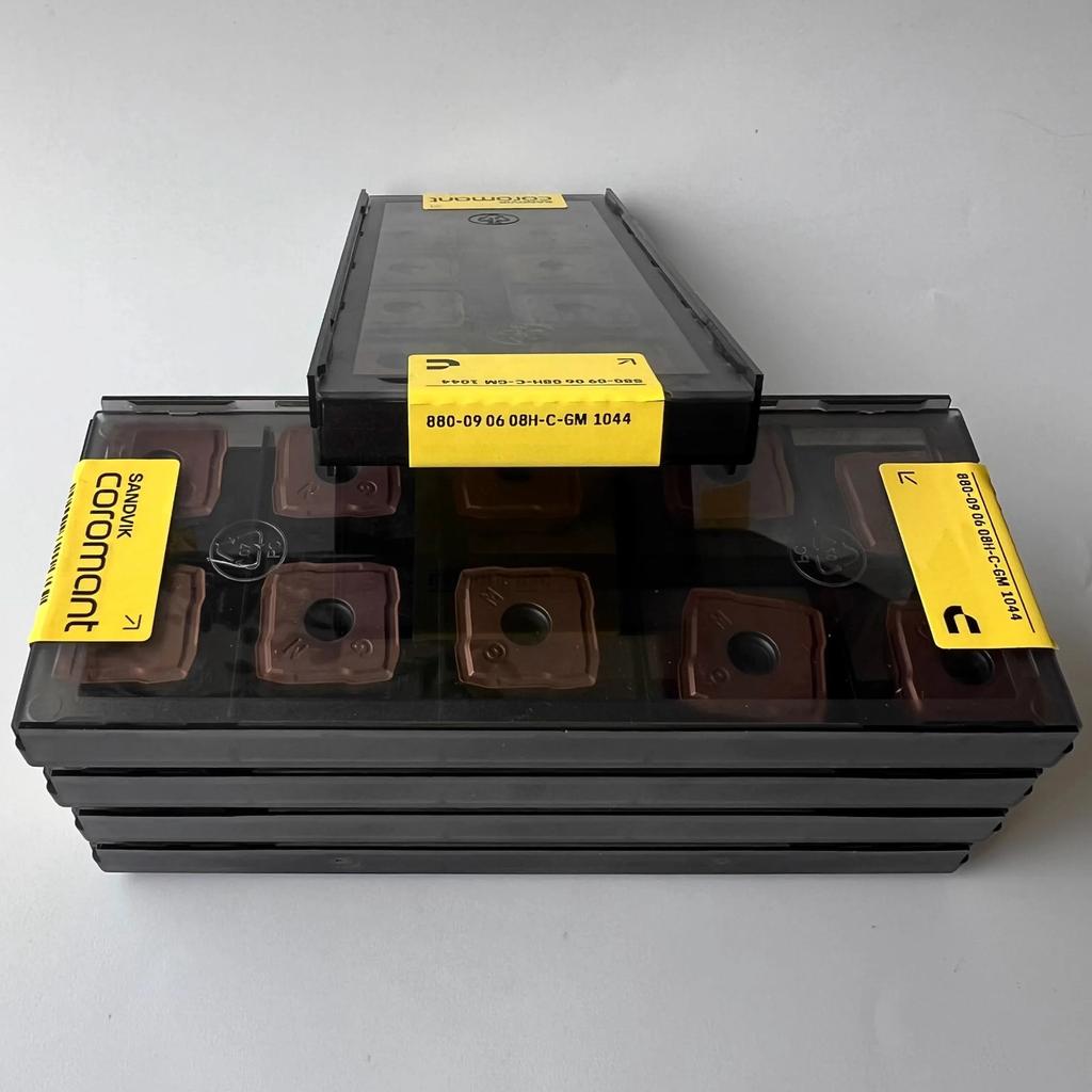 SANDVIK / 880-090608H-C-GM 1044 / Industrial indexable Carbide Inserts 10 Pcs