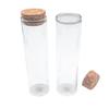 Glass Vials - Unspecified - H 11 Cm X D 3 Cm - Cork Stopper - Test Tube Style - Elegance