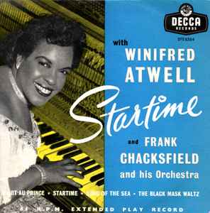 

7inch Record WINIFRED ATWELL FRANK CHACKSFIELD Startime DFE6364 Decca 1956 UK Jazz Used