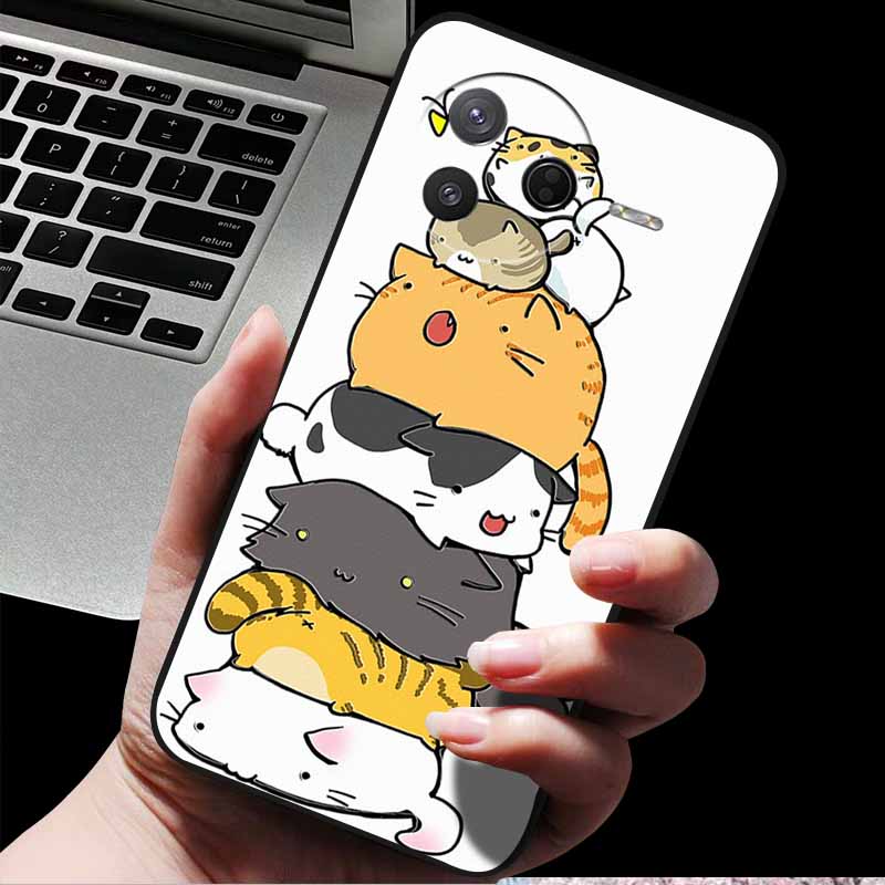 For Xiaomi Poco F7 Pro/ Poco F7 Ultra 5G 3D Relief Flower Emboss Soft Silicone Back Cover Case for Poco F7 Pro Ultra Relief Case