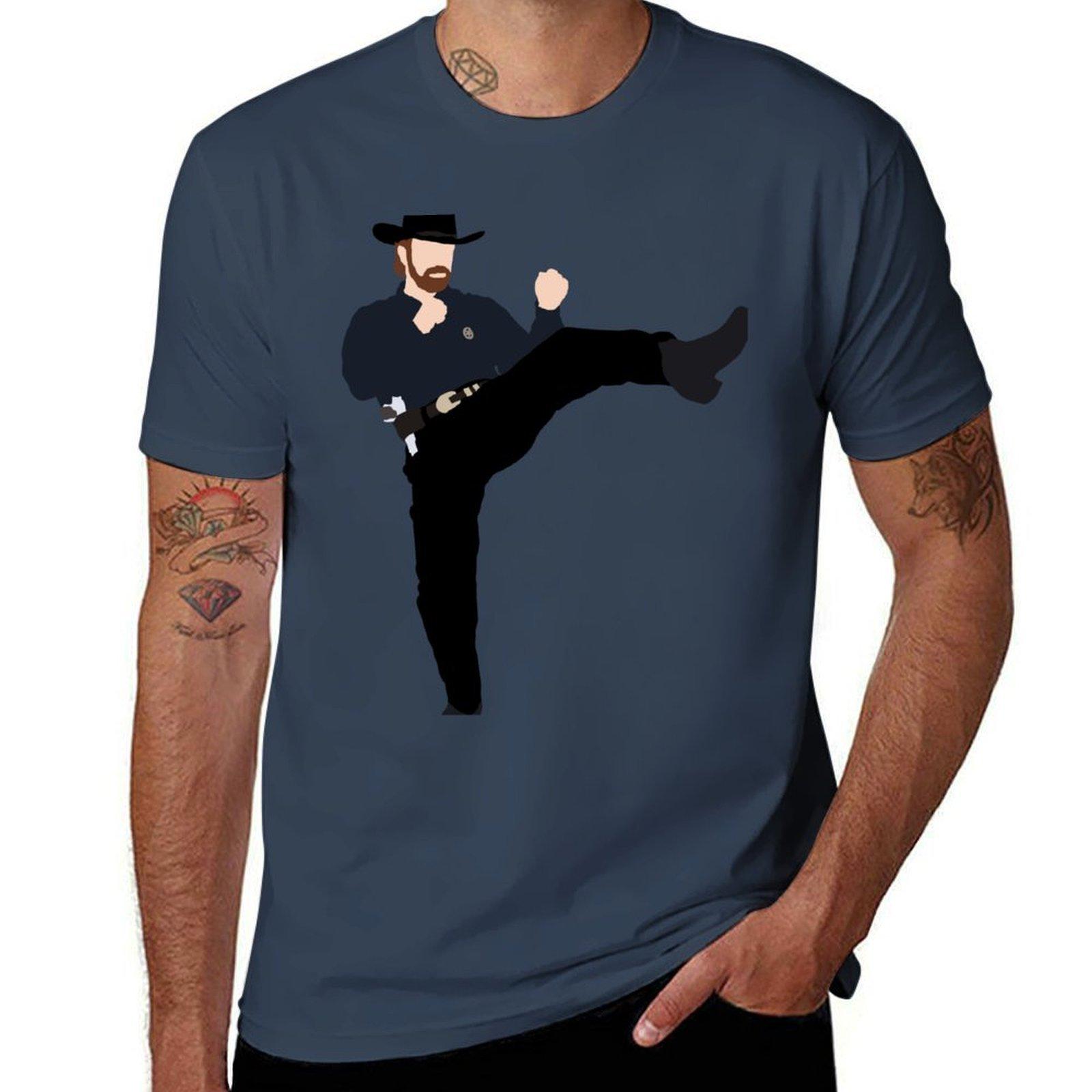 Walker Texas Ranger Tshirt Lightweight Sport Basic Tshirt S