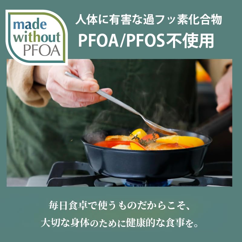 Ceramic Frying Pan 20cm IH Gas Fire Compatible Ceramic Coating Mineral Ingredients That Do Not Contain Any Harmful Substances Pots and Frying Pans