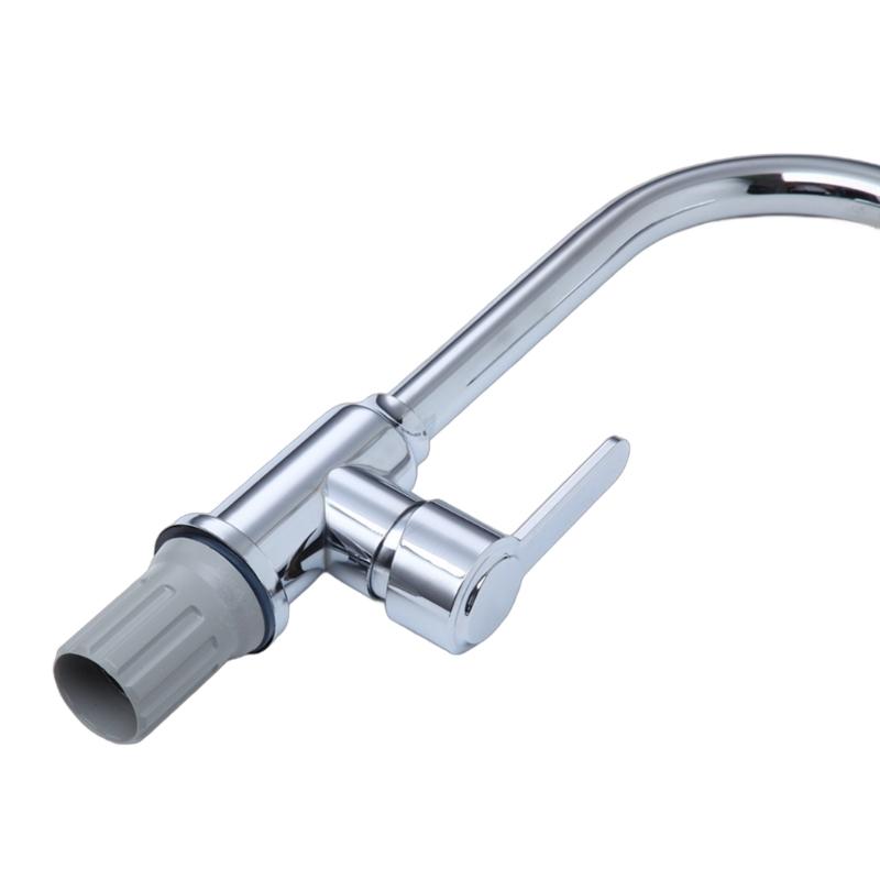 Single Handle Kitchen Tap Resistant To Corrosion Kitchen Fault Long Service Kitchen Fault Wall Mountable Sink Faucet